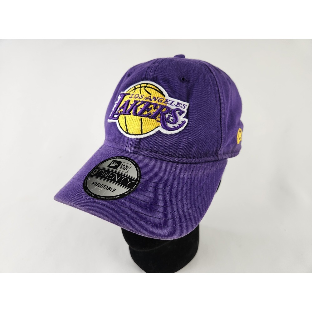 New Era Los Angeles Lakers Core Classic 9Twenty Men's Strapback Hat Basketball